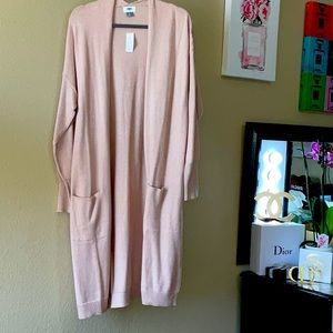 Brand new Old Navy tan cream cardigan sweater size extra-large